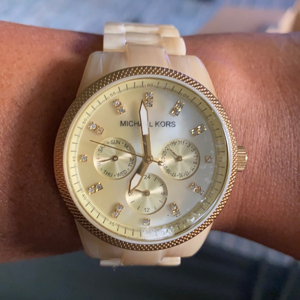 Michael Kors Women's MK5039 Ritz Horn Watch